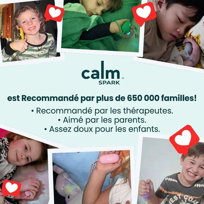 CalmSpark® — Le dispositif portatif d'apaisement par micro-courant